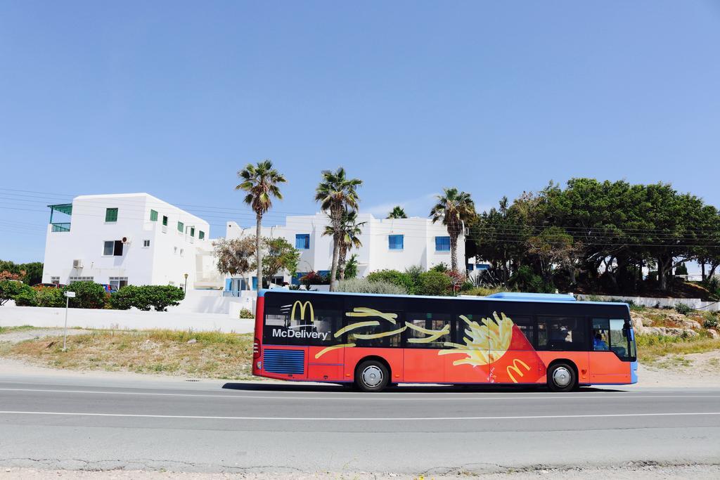 Ikaria Village Sea View Apartment Pafos Dış mekan fotoğraf