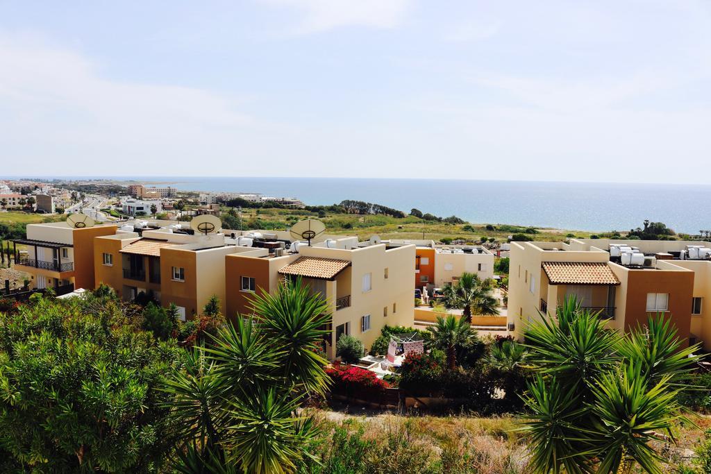 Ikaria Village Sea View Apartment Pafos Dış mekan fotoğraf